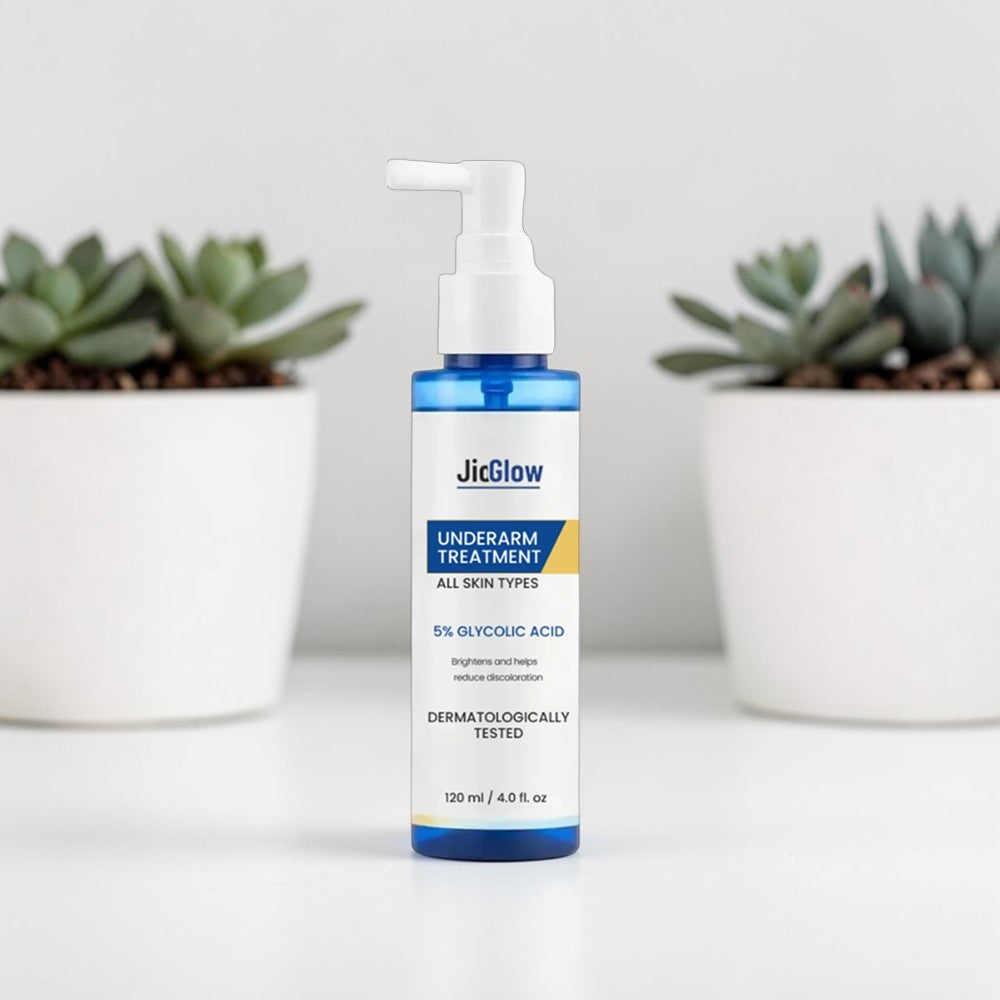 Underarm Treatment with 5% Glycolic Acid | Reduces Dark Underarms & Smoothens Skin | 120ml